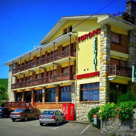 Hostal Europa San Roque del Acebal ภายนอก รูปภาพ