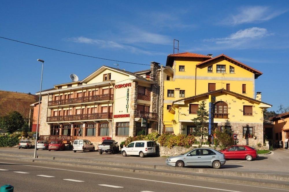 Hostal Europa San Roque del Acebal ภายนอก รูปภาพ