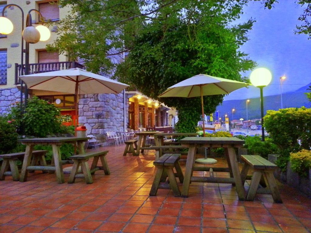 Hostal Europa San Roque del Acebal ภายนอก รูปภาพ