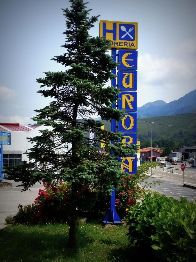 Hostal Europa San Roque del Acebal ภายนอก รูปภาพ